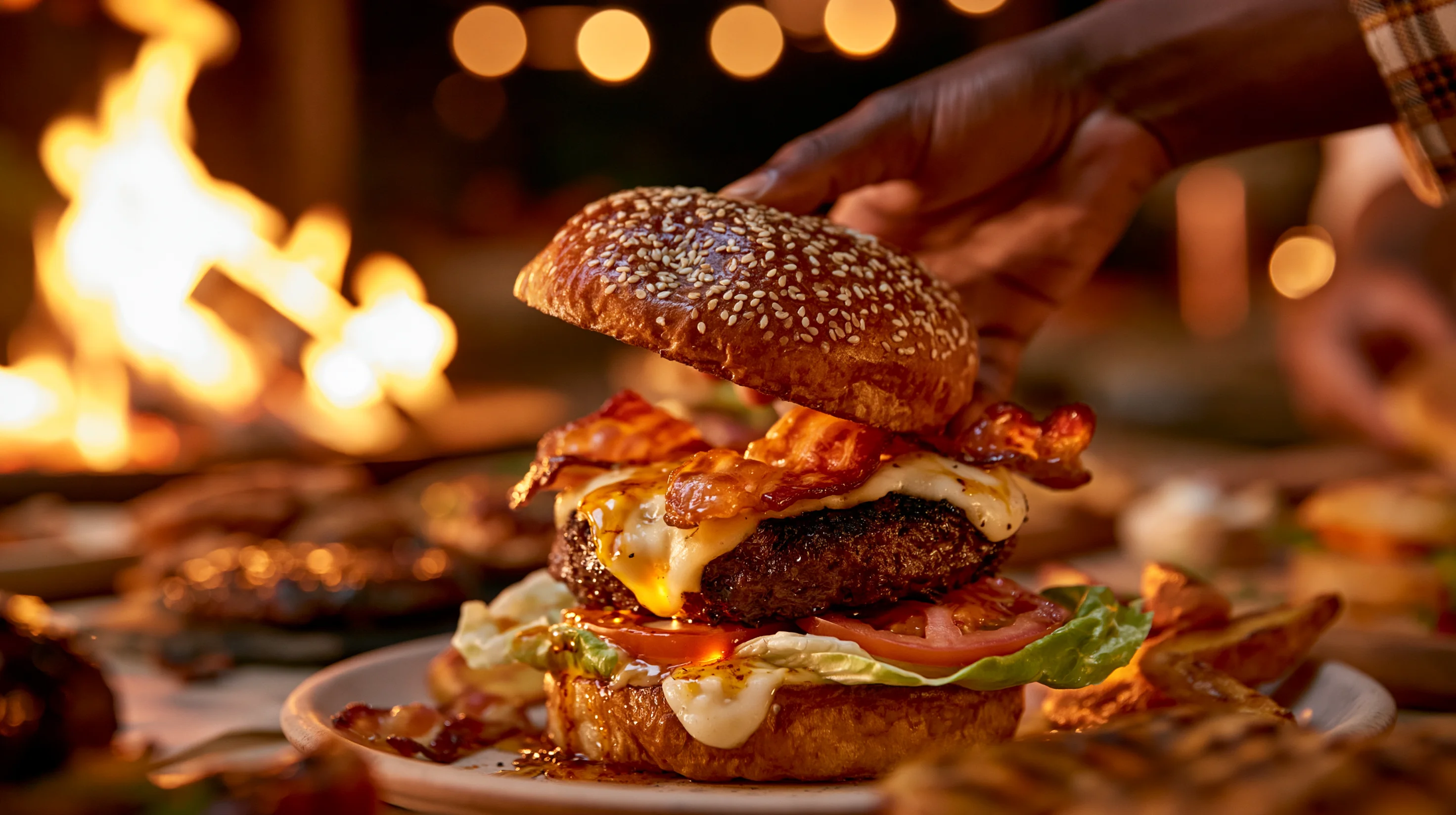 Gourmet burger